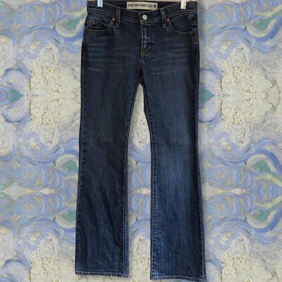 💖 Gap Low Rise Boot Cut Stretch Jeans 💖 - Picture 1 of 3